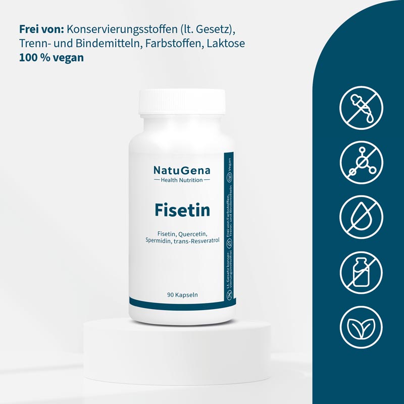 NatuGena Fisetin 90 St Kapseln