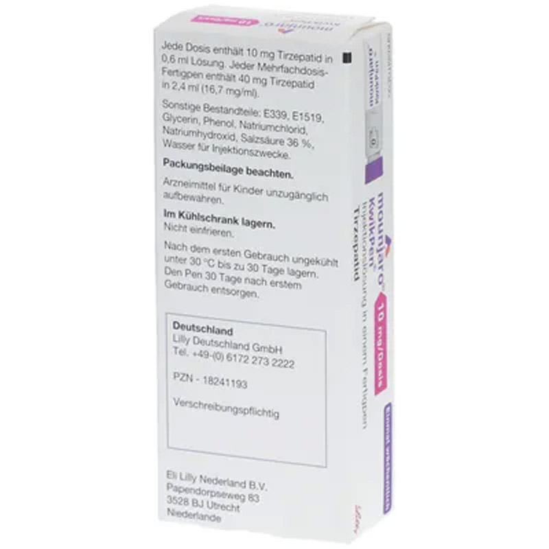 mounjaro 10 mg/Dosis KwikPen 3 St Injektionslösung