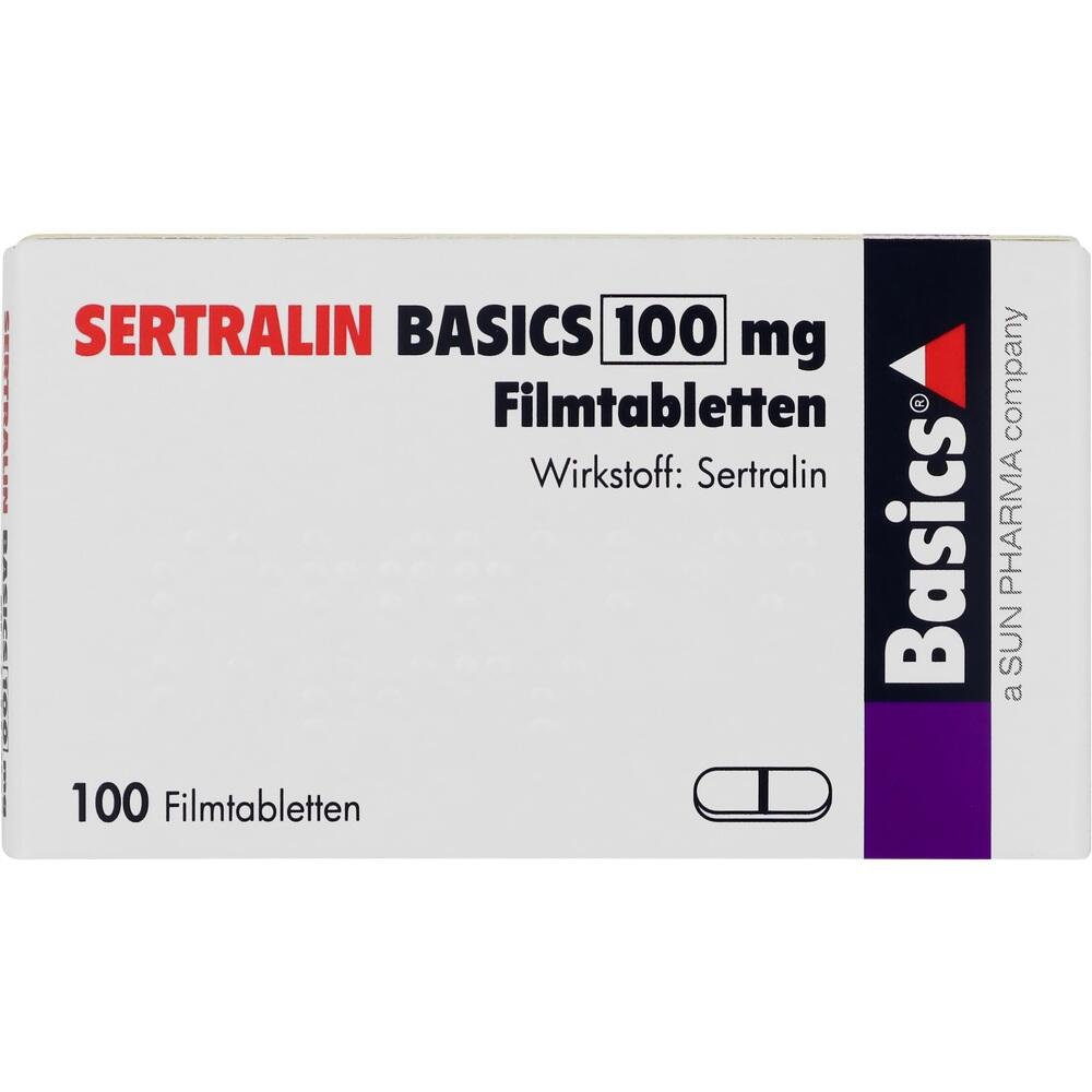 SERTRALIN BASICS 100mg 100 St Filmtabletten