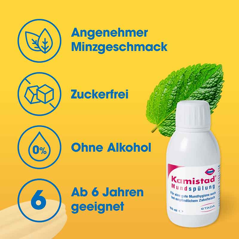 Kamistad Mundspülung 150 ml Lösung