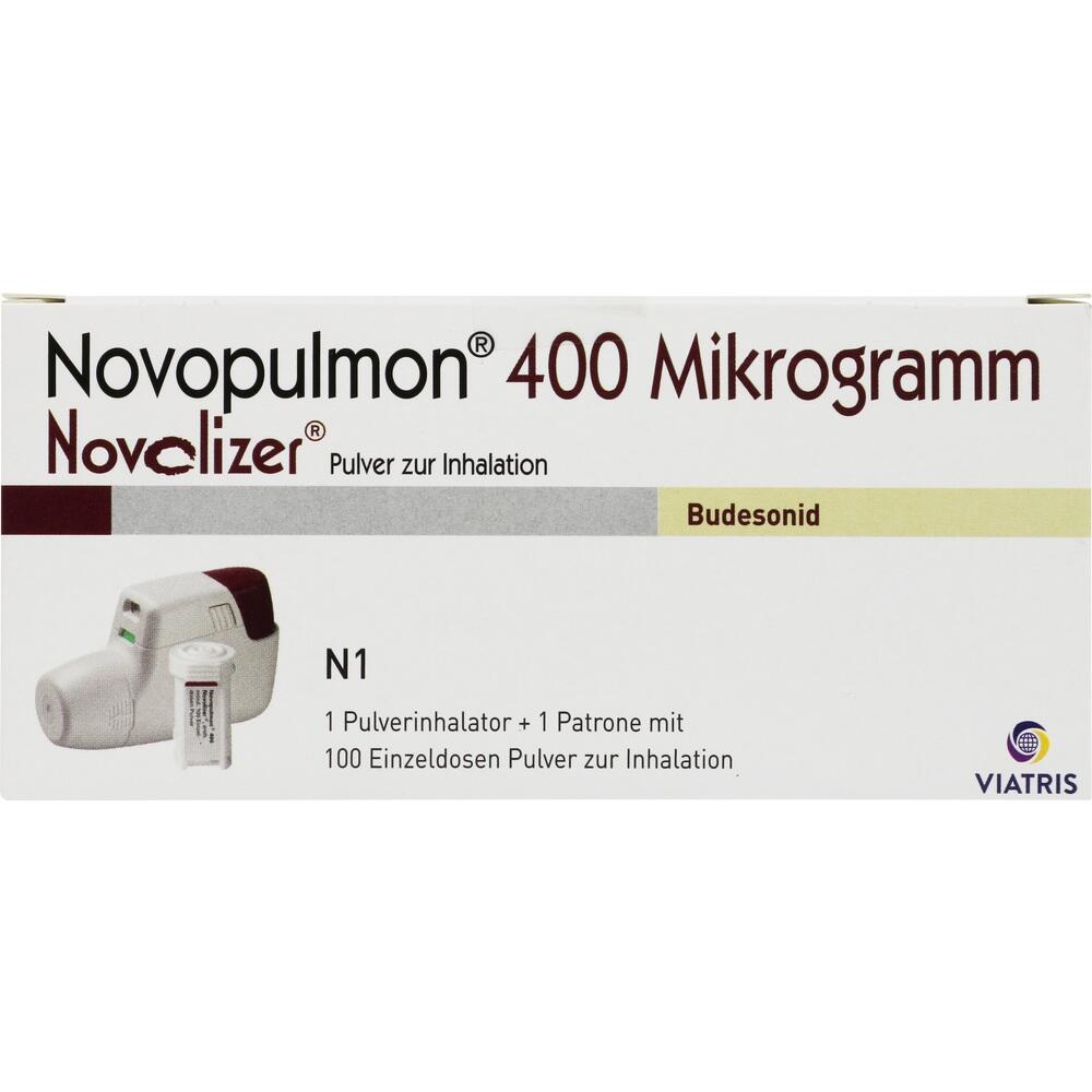 Novopulmon 400 Mikrogramm Novolizer 1X100 St Inhalationspulver