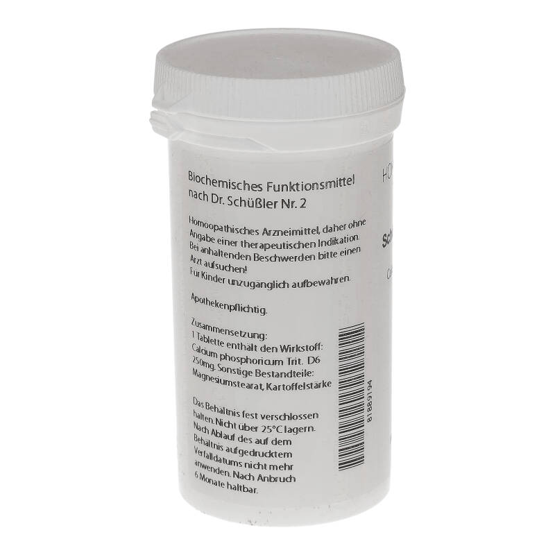 HOMOEOPATHIEFUCHS Schüssler-Salz Nummer 2 Calcium phosphoricum D6 Biochemie 400 St Tabletten