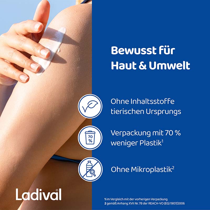 Ladival Allergische Haut Sonnenschutz-Gel LSF 30: Sonnencreme für das Gesicht bei Sonnenallergie und Mallorca-Akne, mit 4-fach Zellschutz & Photolyase, 50ml