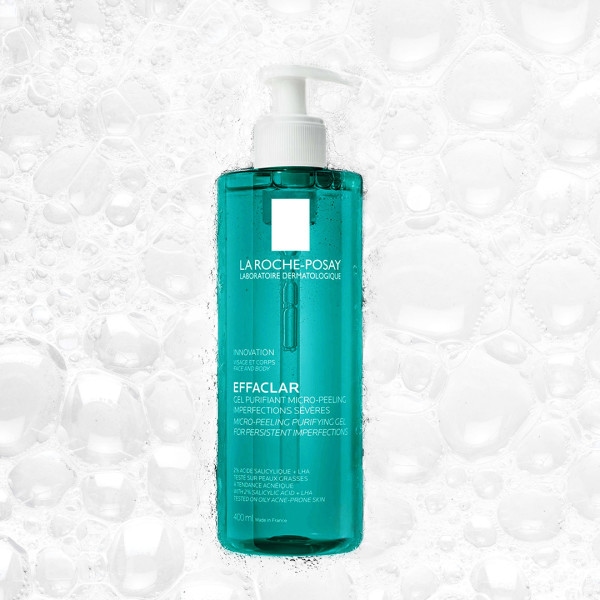 LA ROCHE-POSAY Effaclar Mikro-Peeling Reinigungsgel 400 ml Gel