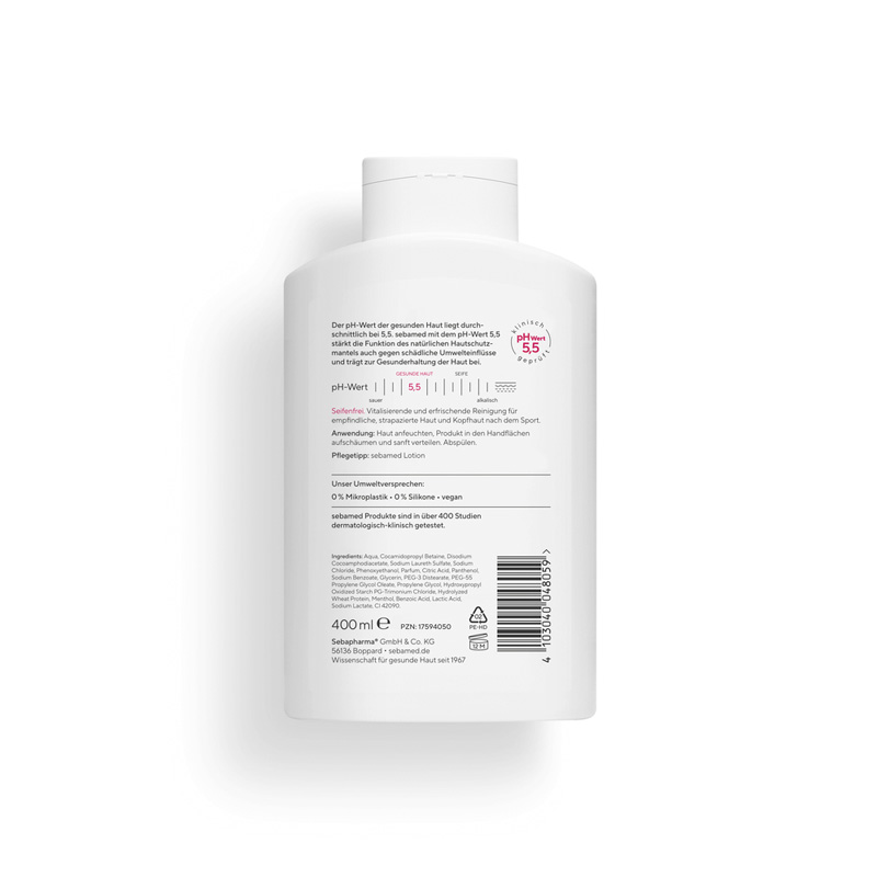 sebamed SPORTDUSCHE 2in1 für Haut & Haar 400 ml Körperpflege