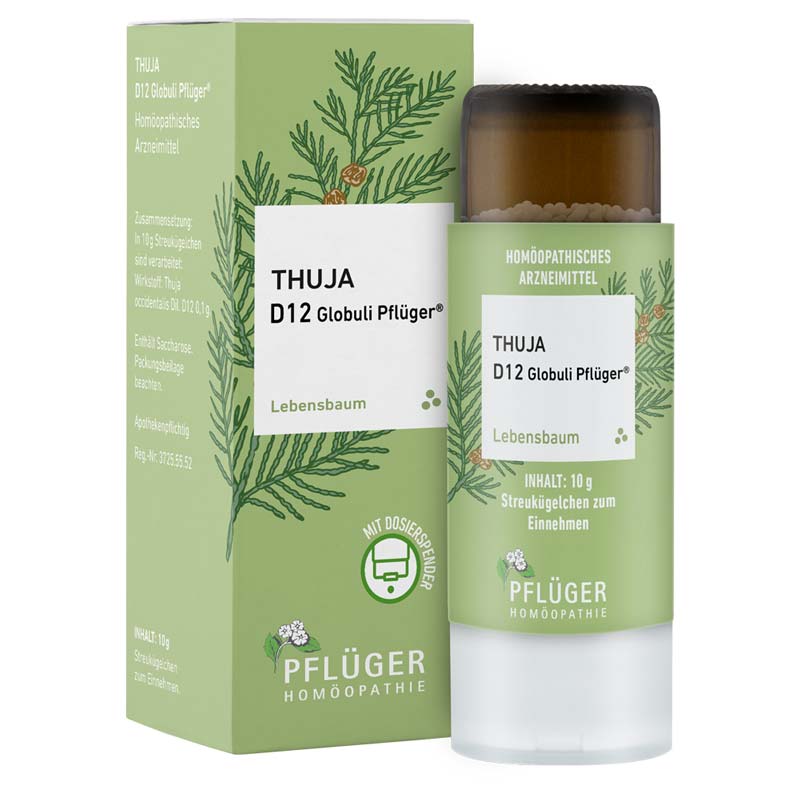 Thuja D12 Globuli Pflüger 10 g Globuli