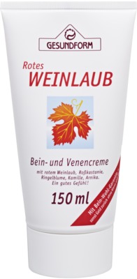 GESUNDFORM Rotes Weinlaub Creme 150 ml Creme