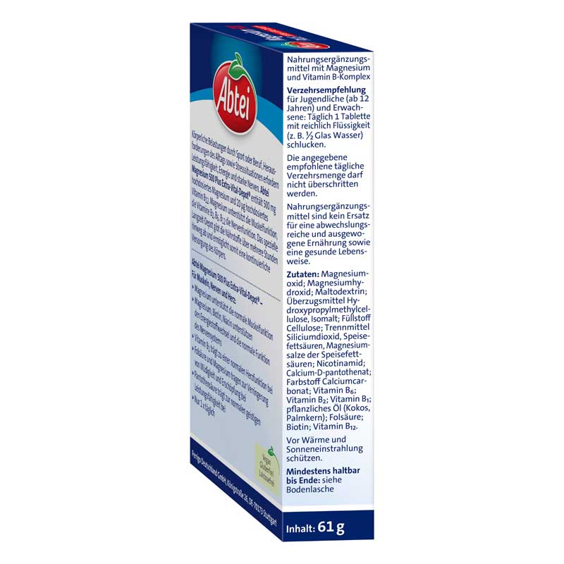Abtei Magnesium 500 PLUS  42 St Tabletten