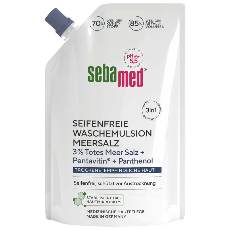 sebamed Meersalz Waschemulsion 400 ml Emulsion