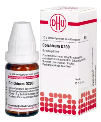 COLCHICUM D 200 Globuli 10 g Globuli