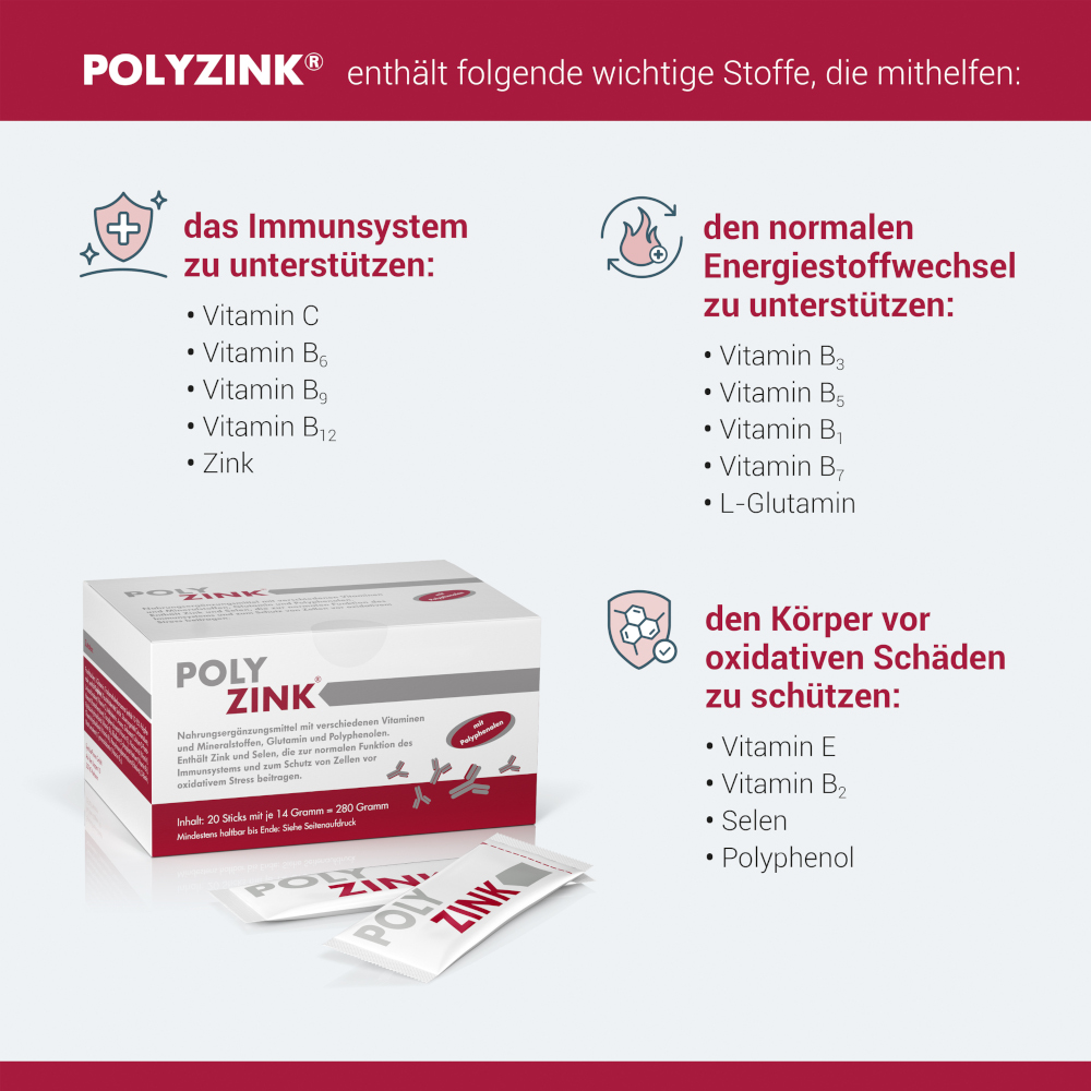 POLY ZINK Sachets 20 St Beutel