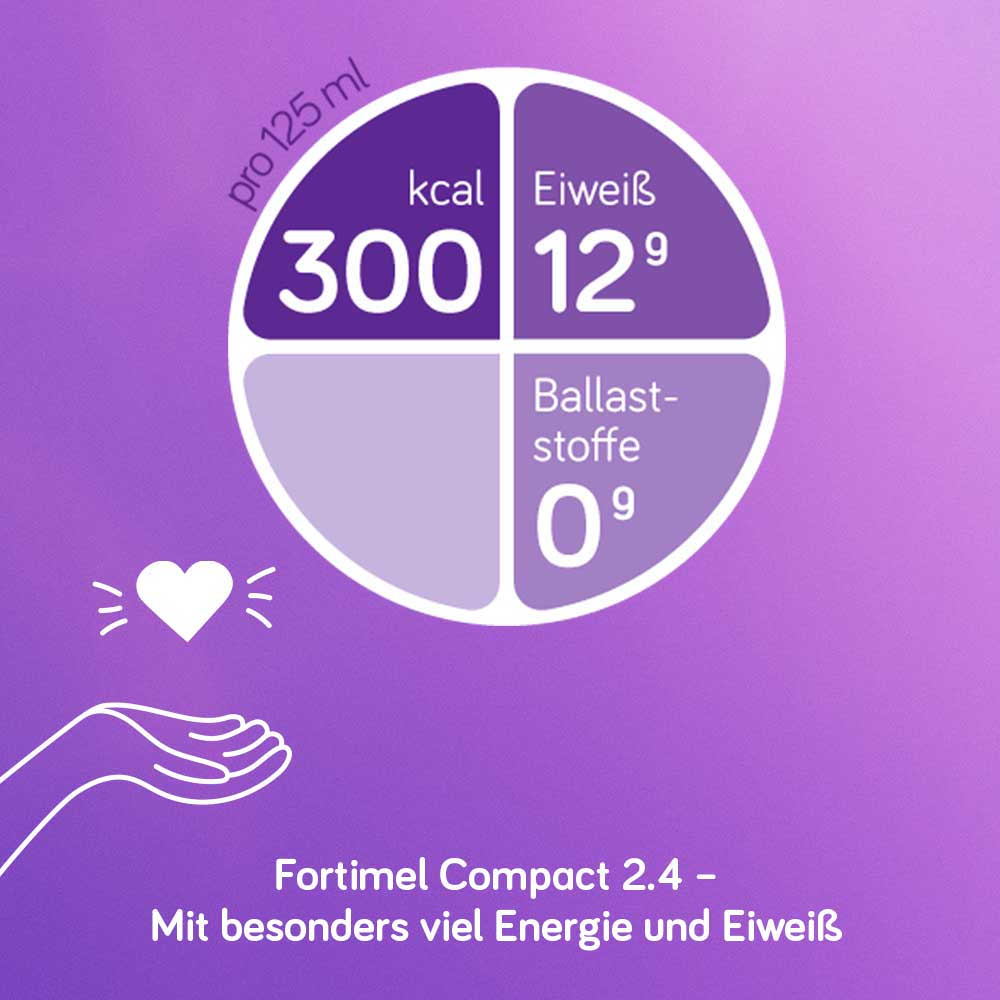Fortimel Compact  2.4 Trinknahrung Banane 8X4X125 ml Flüssigkeit