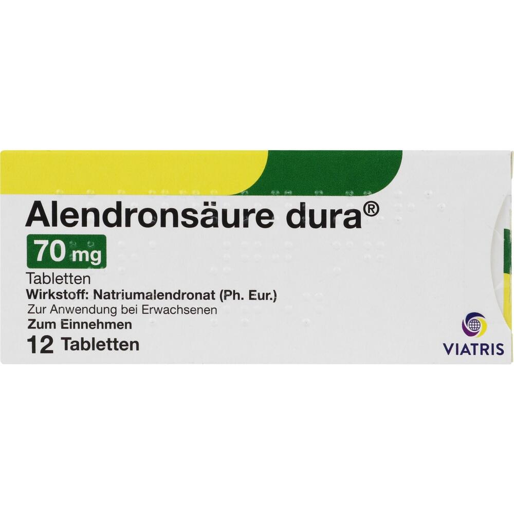 Alendronsäure dura 70mg 12 St Tabletten