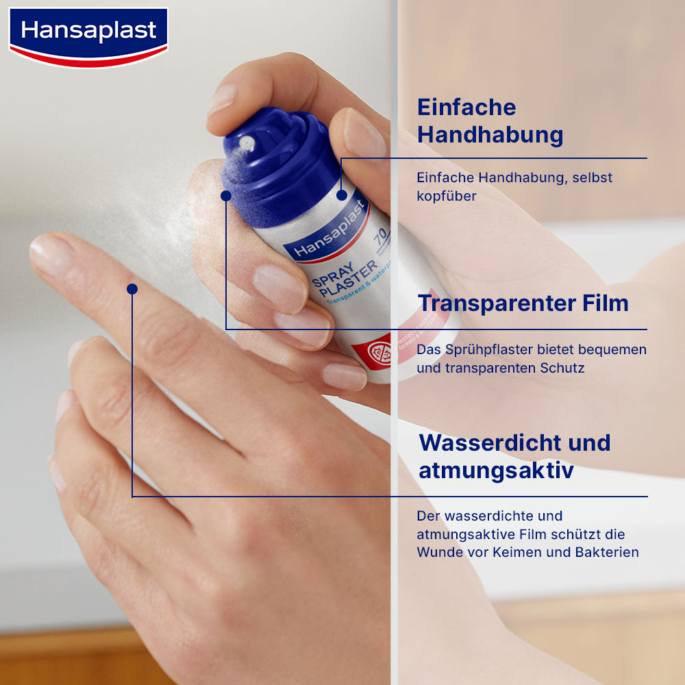 Hansaplast SPRÜH-PFLASTER 32.5 ml Sprühflasche