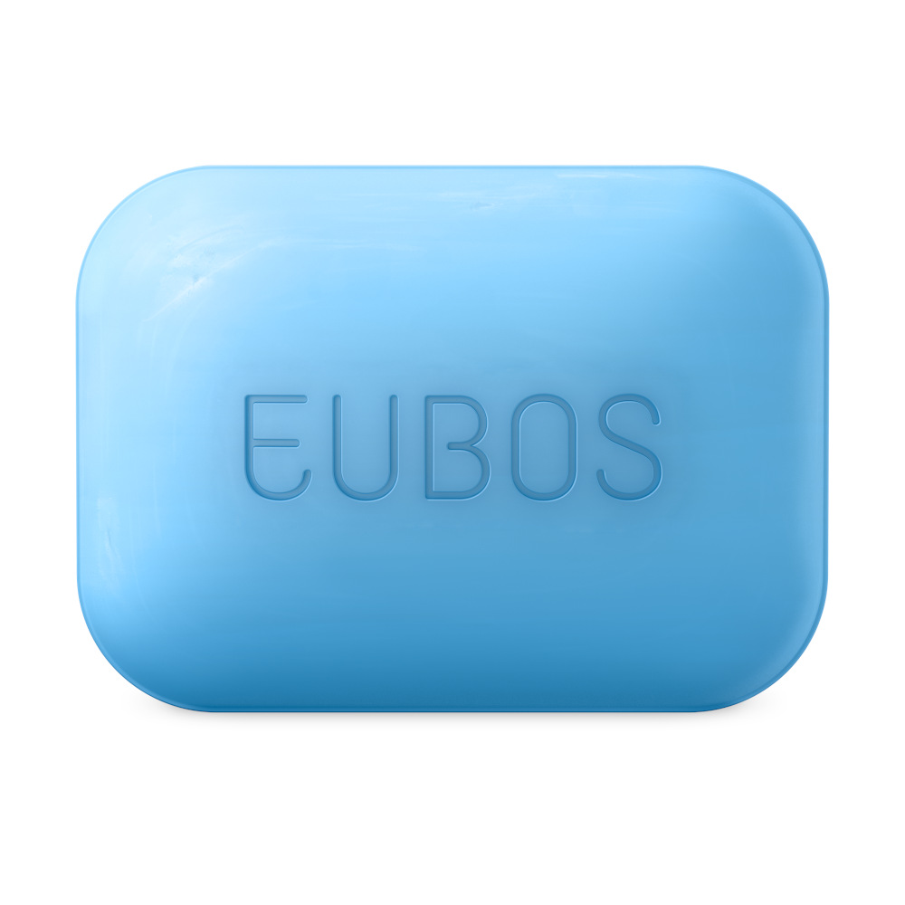 EUBOS Seifenstück blau unparfümiert 125 g Seife