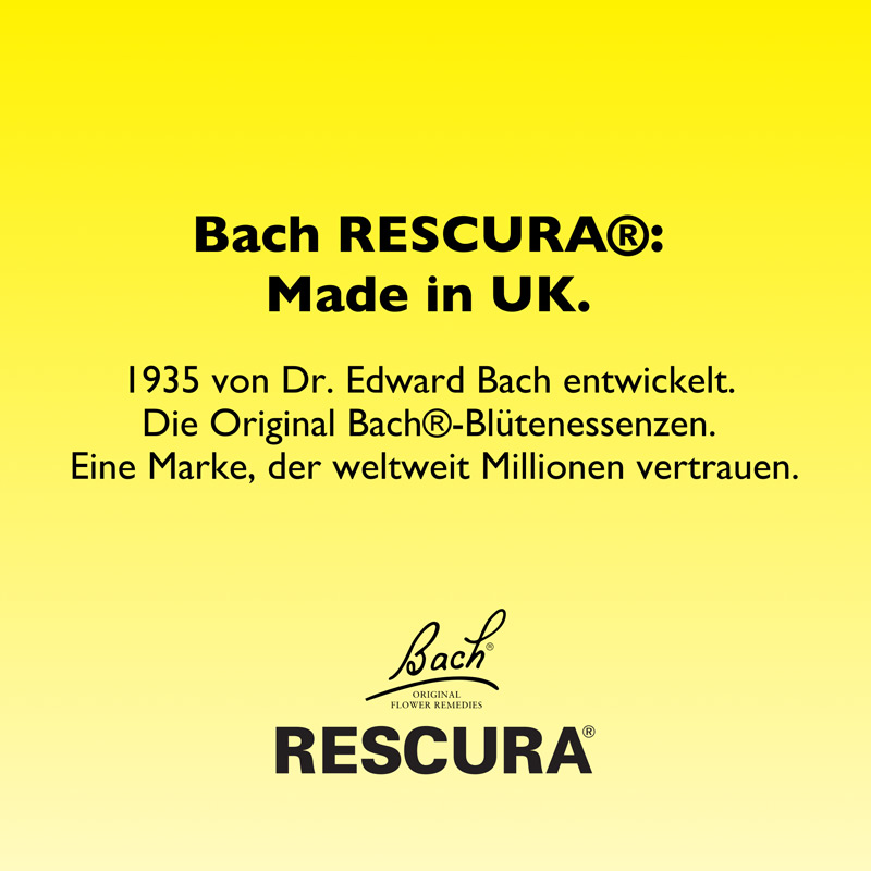 Bach RESCURA ORIGINAL BEI STRESS & ANSPANNUNG 10 ml Tropfen