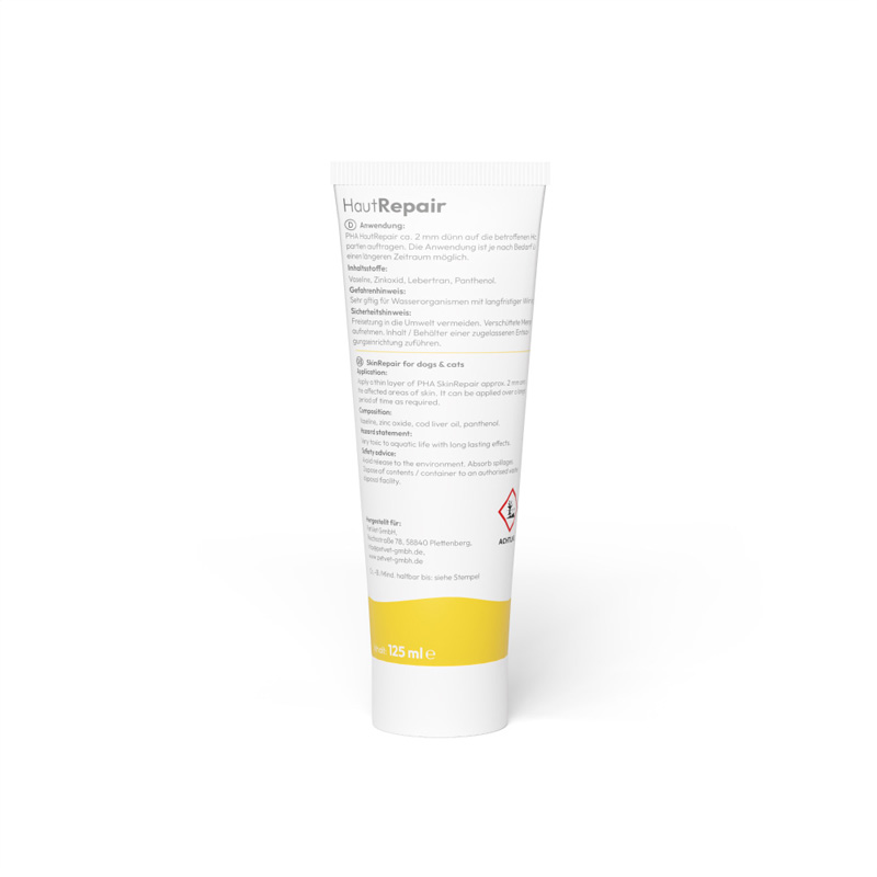 PHA HautRepair Tube für Hunde und Katzen 125 g Tube
