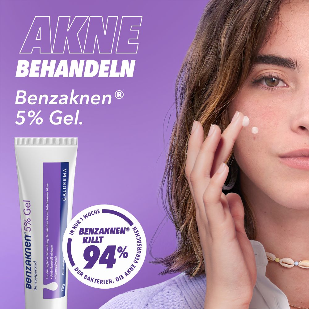 Benzaknen 5%  2X40 g Gel
