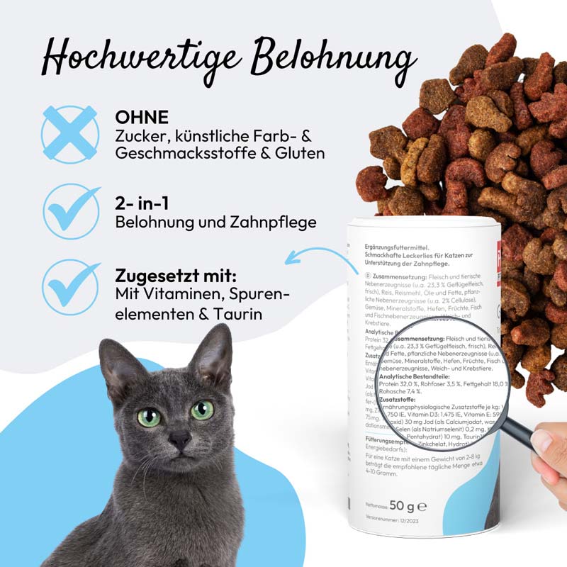 PHA GenussSnack Pellets für Katzen 50 g Pellets
