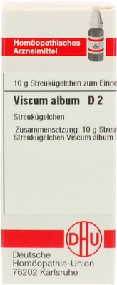 VISCUM ALBUM D 2 Globuli 10 g Globuli