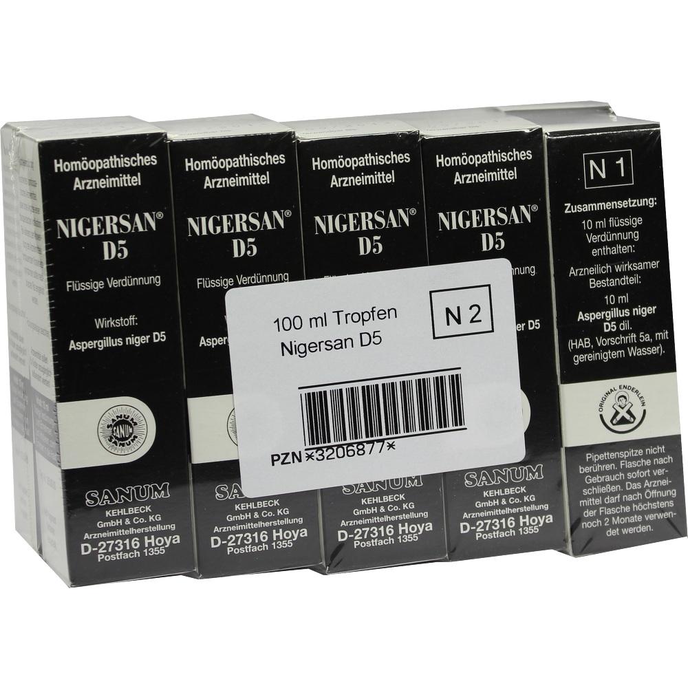 NIGERSAN D 5 Tropfen 10X10 ml Tropfen