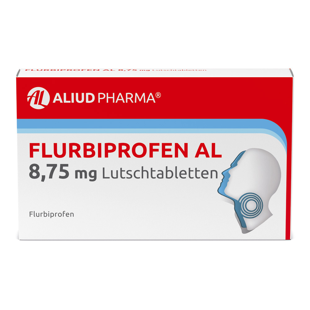 Flurbiprofen AL 8,75 mg Lutschtabletten bei Halsschmerzen