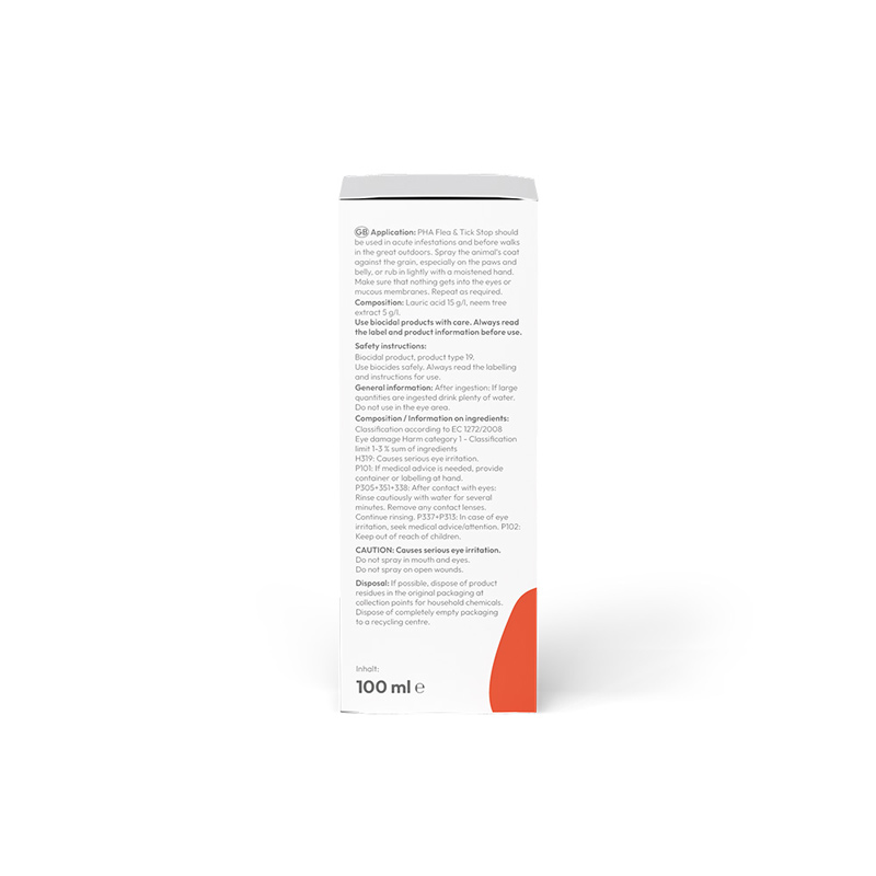 PHA Floh & Zecken Stopp 100 ml Spray