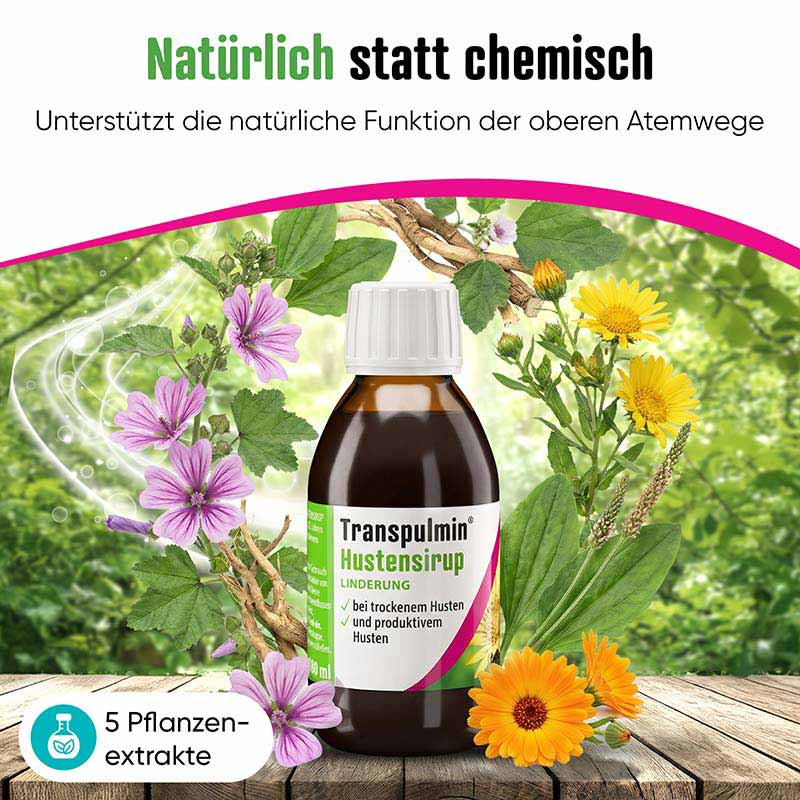 Transpulmin Hustensirup 180 ml Sirup