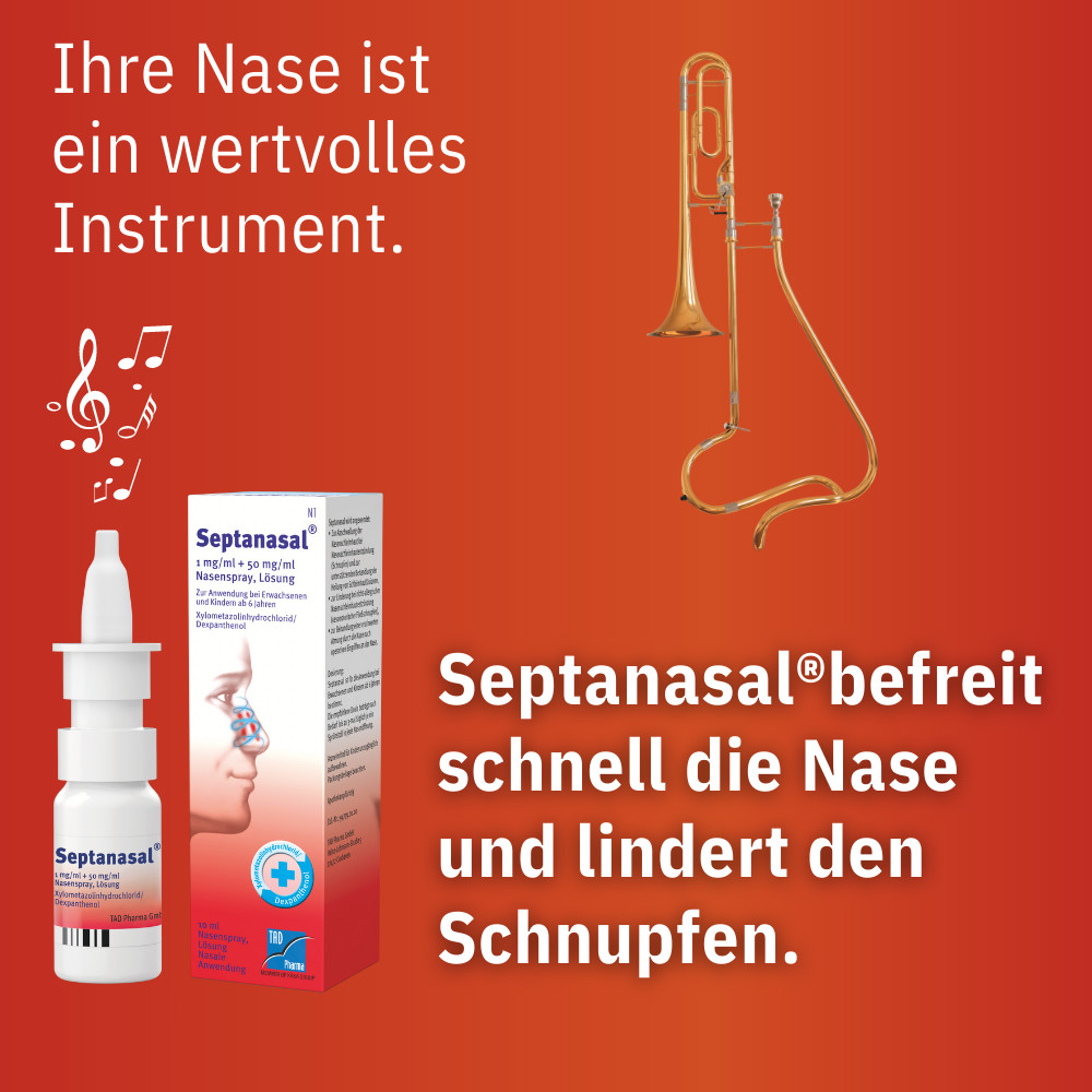 SEPTANASAL 1 mg/ml + 50 mg/ml Nasenspray 10 ml Nasenspray