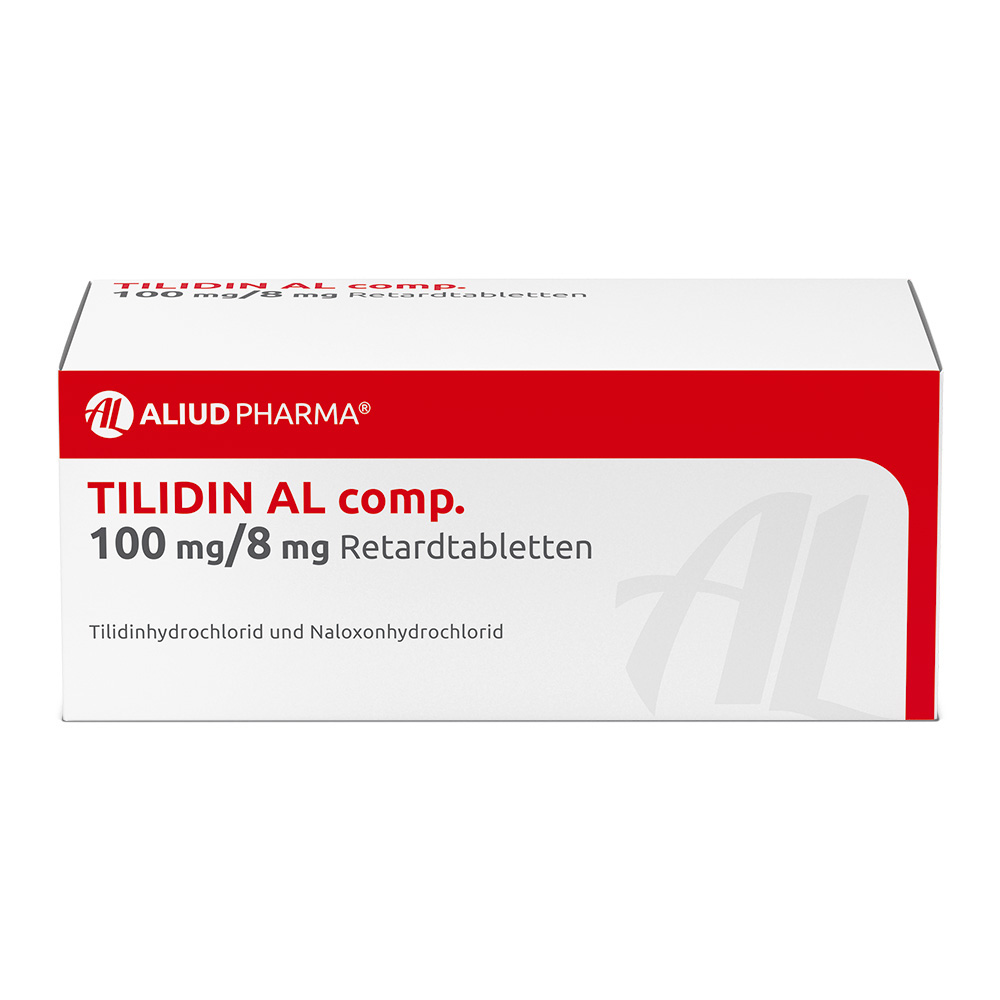 TILIDIN AL comp. 100mg/8mg 20 St Retard-Tabletten