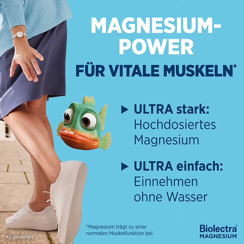 Biolectra MAGNESIUM 400 mg ULTRA Direct Orange  100 St Pellets
