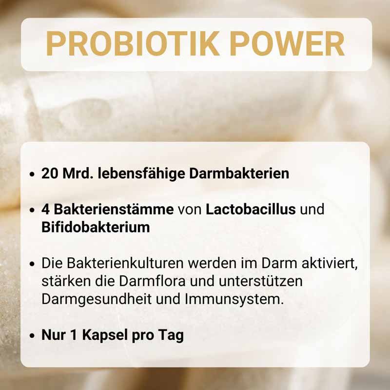 SwissOvit HarmonybiOtic 20 Mrd. Bakterien 30 St Kapseln magensaftresistent