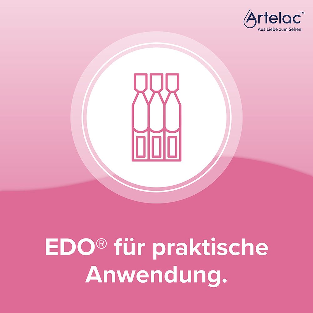 Artelac AUGEN BESÄNFTIGER  EDO 10X0.5 ml Augentropfen