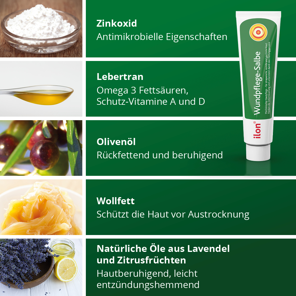 ILON Wundpflege-Salbe 50 ml Salbe