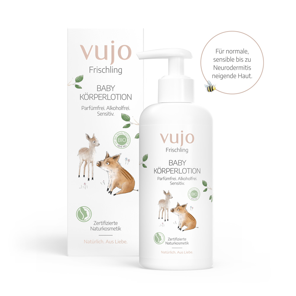 vujo Frischling Baby Körperlotion 200 ml Lotion