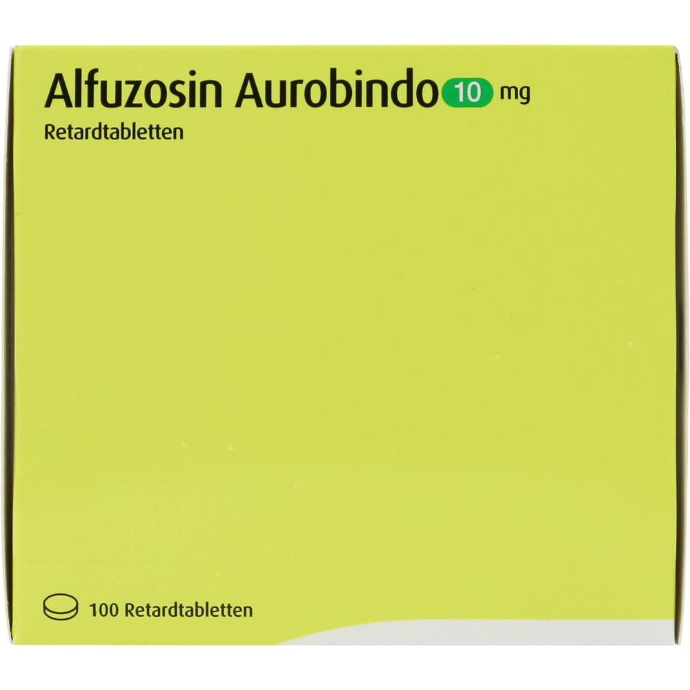 ALFUZOSIN Aurobindo 10 mg Retardtabletten 100 St Retard-Tabletten