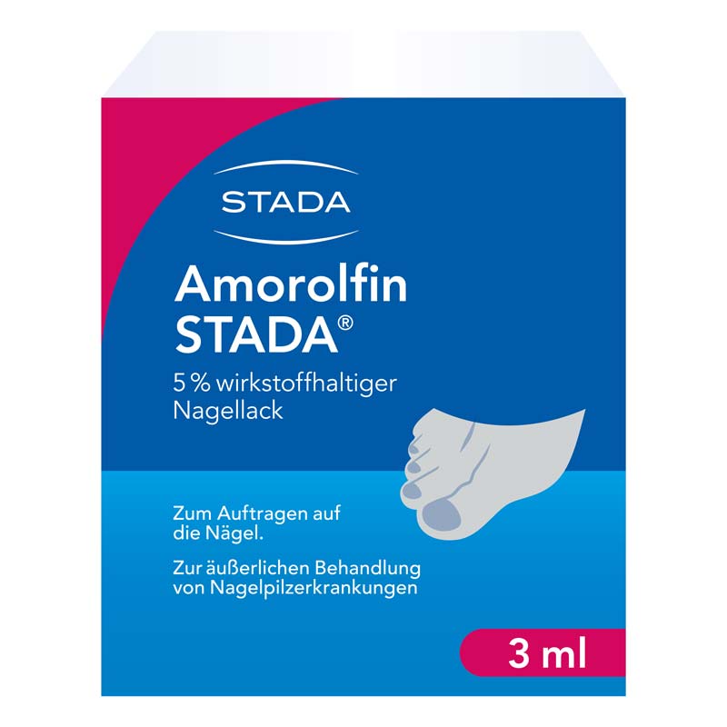 Amorolfin STADA 5 % 3 ml Wirkstoffhaltiger Nagellack