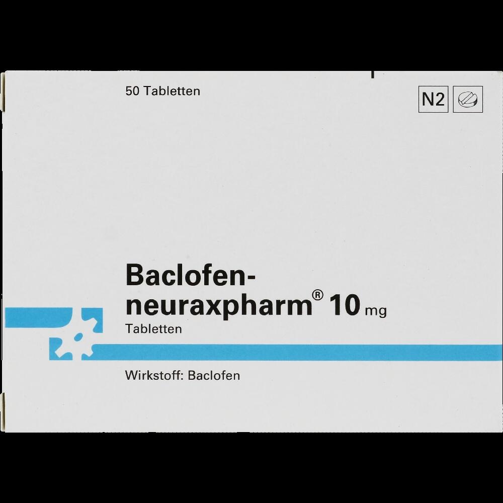 BACLOFEN neuraxpharm 10 mg Tabletten 50 St Tabletten