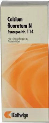 SYNERGON KOMPLEX 114 Calcium fluoratum N Tropfen 50 ml Tropfen