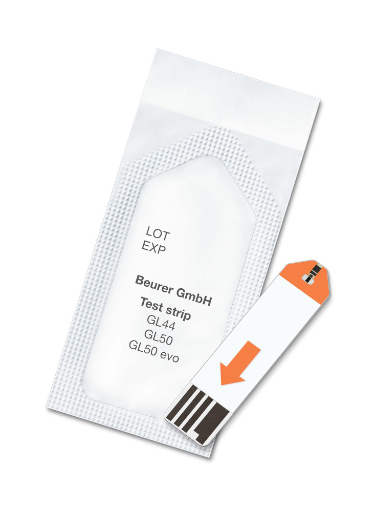 BEURER GL44/GL50 Teststreifen 50 St Teststreifen