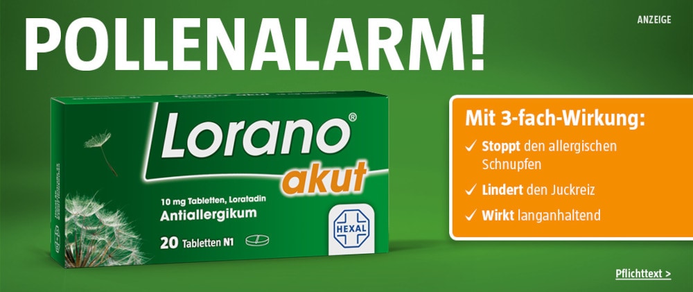 Lorano akut 50 St Tabletten