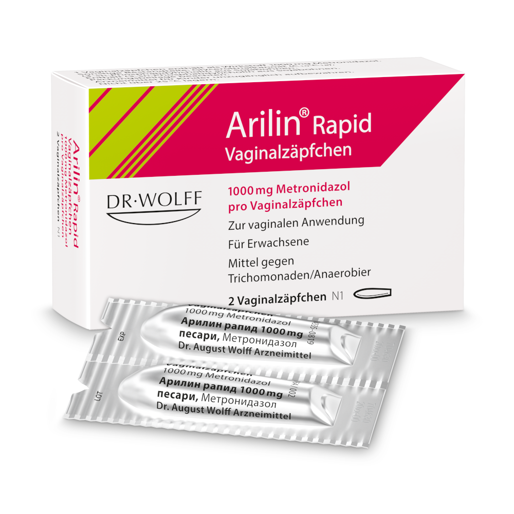Arilin Rapid 2 St Vaginalsuppositorien