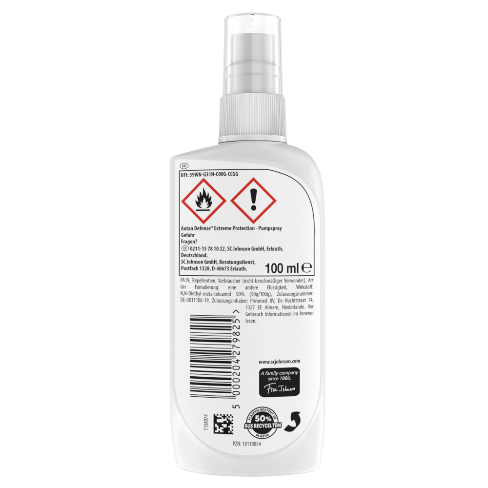 Autan DEFENSE+ EXTREME PROTECTION  100 ml Spray