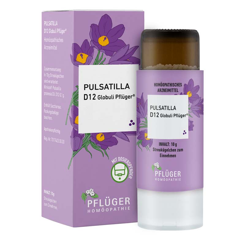 PULSATILLA D12 Pflüger 10 g Globuli