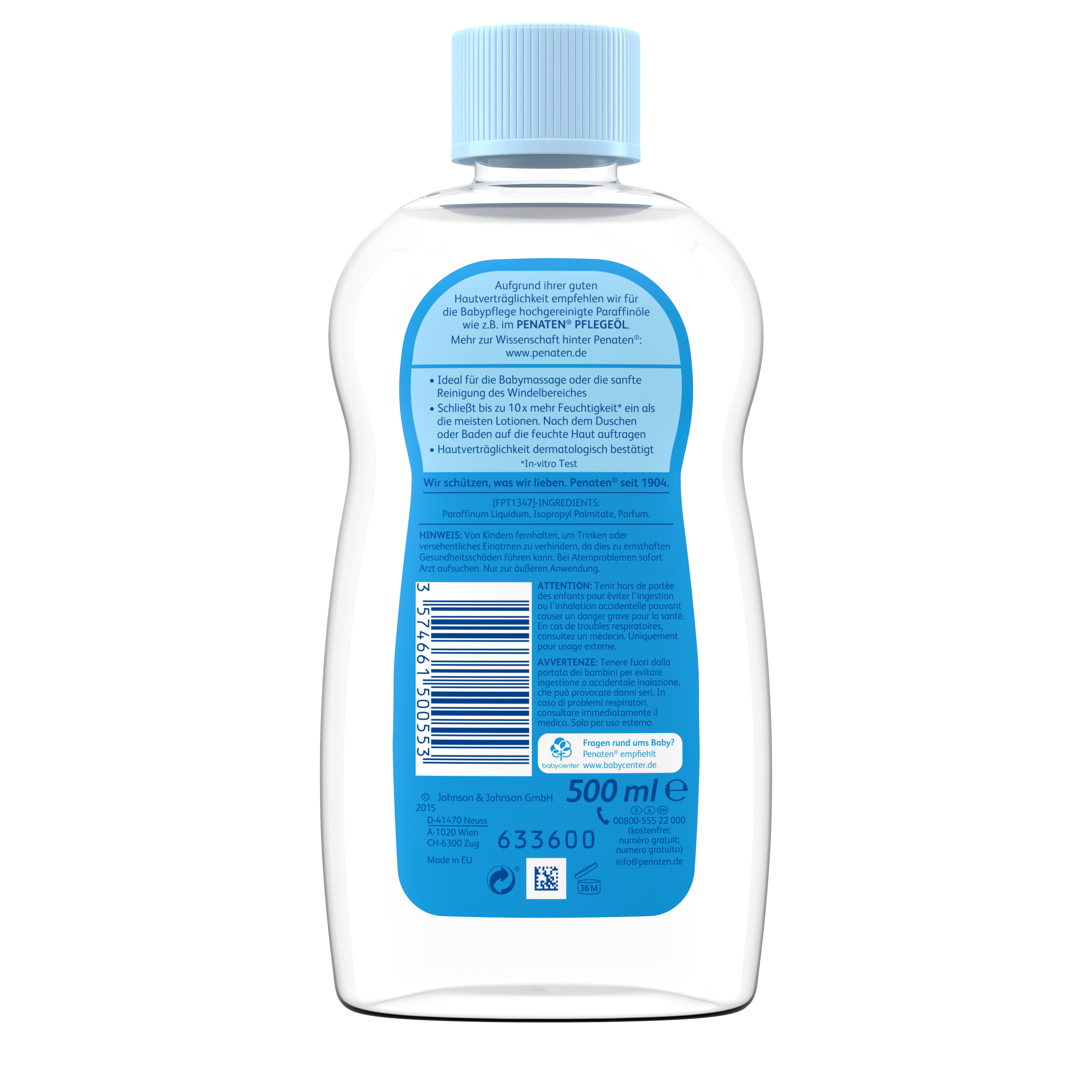 PENATEN PFLEGEÖL 500 ml Öl