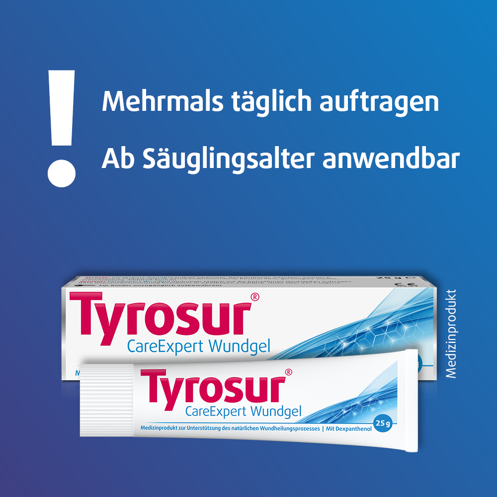 Tyrosur CareExpert Wundgel 25 g Gel