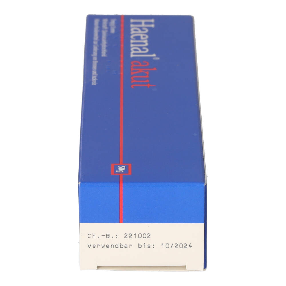 Haenal akut 50 g Creme