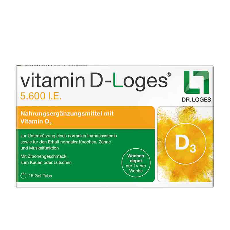 vitamin D-Loges 5.600 I.E.  15 St Kautabletten