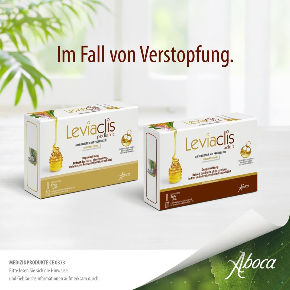Leviaclis pediatric bei Verstopfung 30 g Klistiere