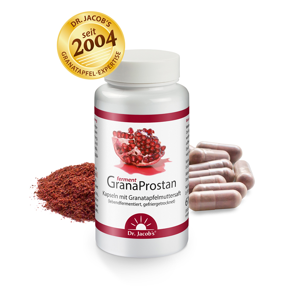 Dr. Jacob's GranaProstan Granatapfelsaft-Extrakt fermentiert